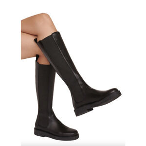 Staud Tall Palomino Boot in Black 37